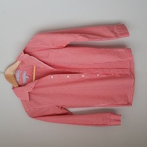 New Without Tags. Never worn. Boys Nordstrom Button Down Dress Shirt Red & White